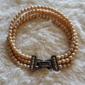Dior Vintage Pearl Bracelet
